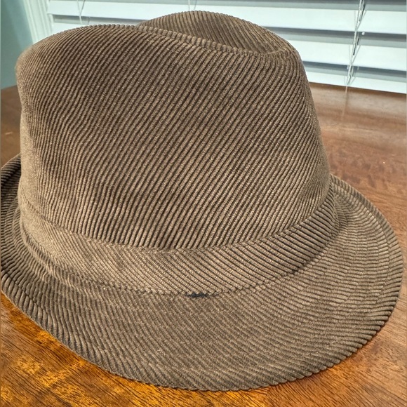 Henschel Hat Co Brown Corduroy Fedora Size L - Picture 6 of 6